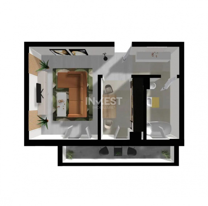 COMISION 0%! 1 CAMERA BLOC NOU PACURARI KAUFLAND - 2