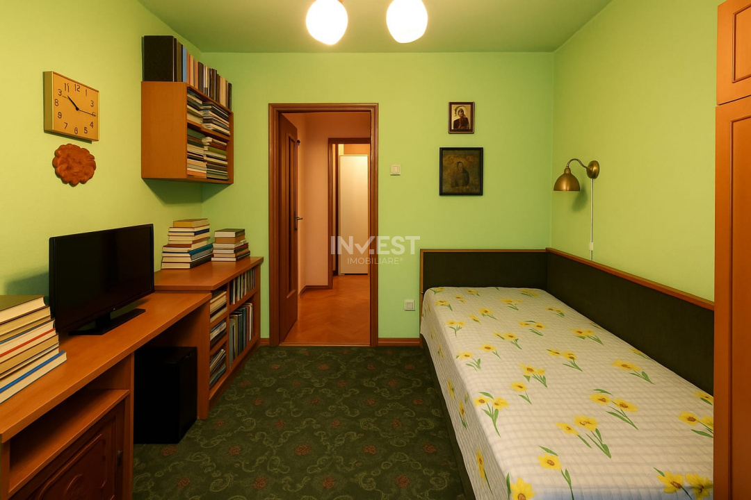 Apartament cu 3 camere decomandat-Tatarasi-Liceul Teoretic Al. Ioan Cuza  - 1