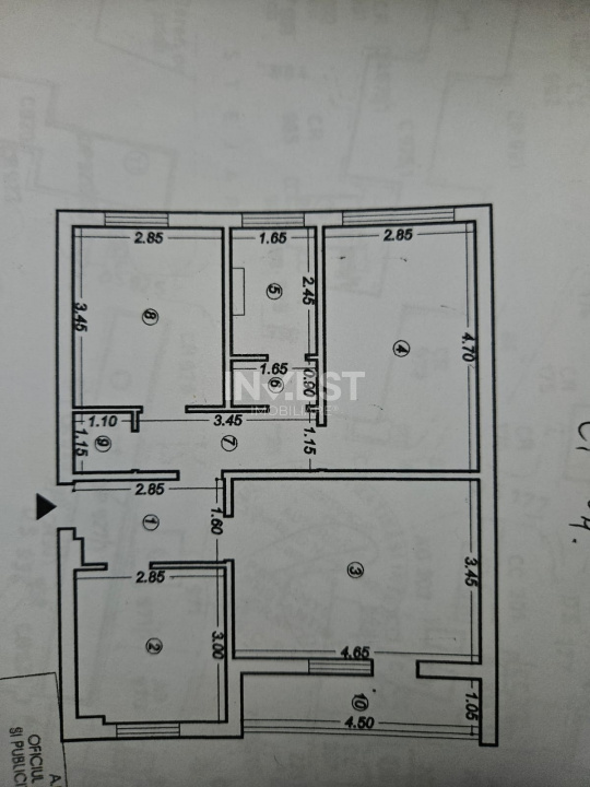 Apartament cu 3 camere decomandat-Tatarasi-Liceul Teoretic Al. Ioan Cuza  - 7