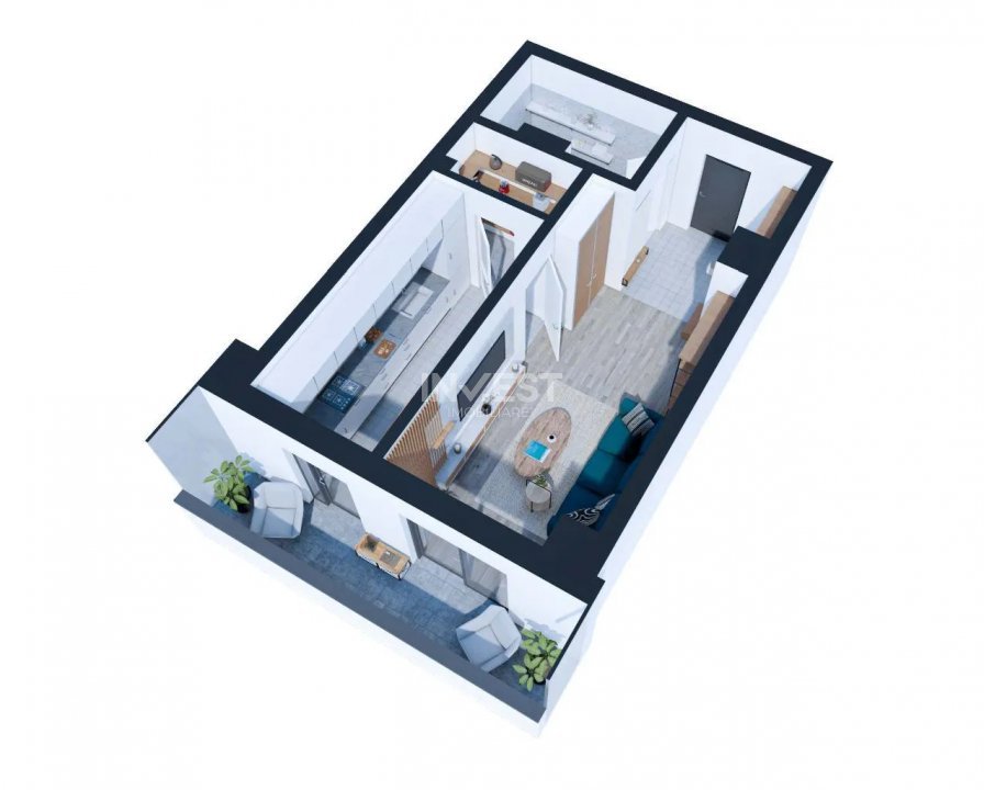 APARTAMENT 1 CAMERA , NICOLINA , CONSTRUCTIE PREMIUM - 7