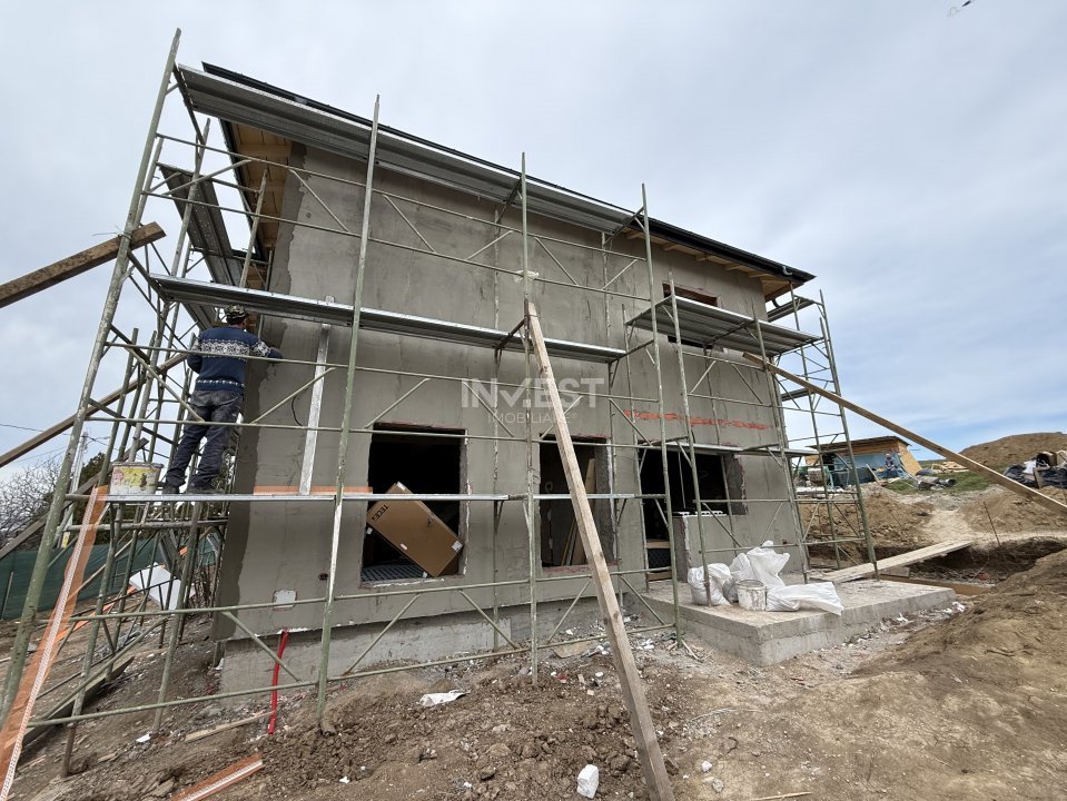 *Casă Modernă FINALIZATĂ* TVA 21% INCLUS - 115 MPU - 4 camere - mutare imediată - 24