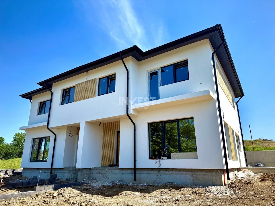*Casă Modernă FINALIZATĂ* TVA 21% INCLUS - 115 MPU - 4 camere - mutare imediată - 7
