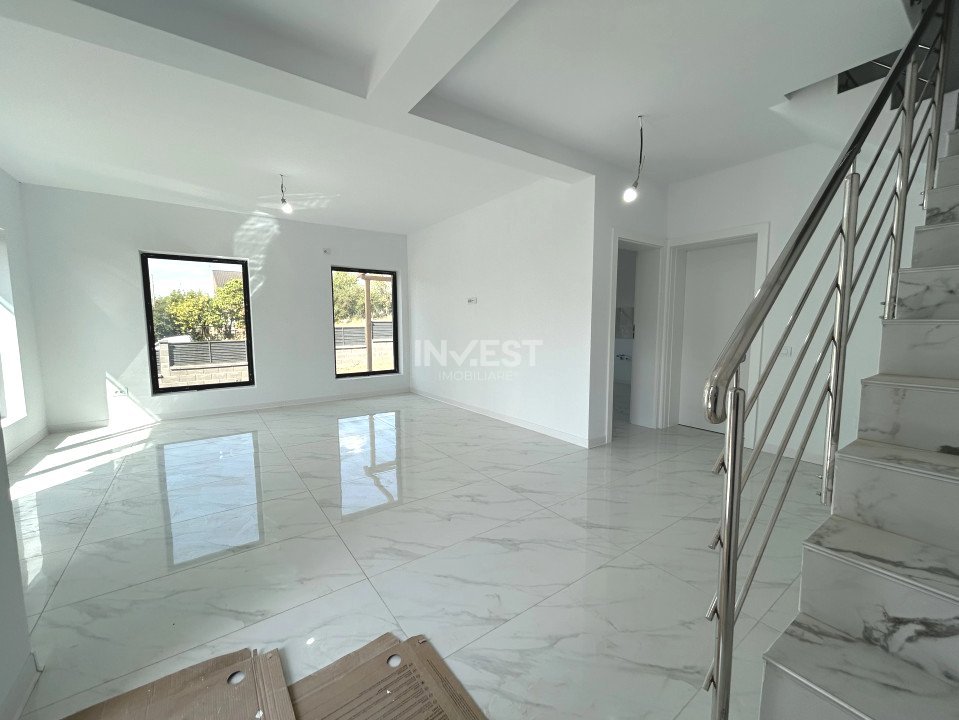 *Casă Modernă FINALIZATĂ* TVA 21% INCLUS - 115 MPU - 4 camere - mutare imediată - 10