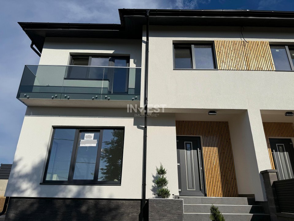 *Casă Modernă FINALIZATĂ* TVA 21% INCLUS - 115 MPU - 4 camere - mutare imediată - 2