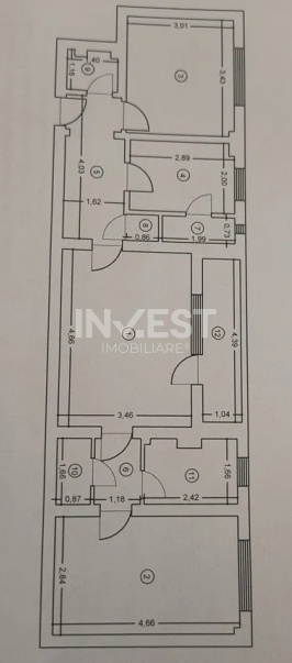 Apartament 3 camere- etaj intermediar- Tatarasi - 14