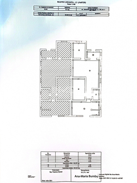 Casa de vanzare, 3 camere, 2 bai, 379mp teren. zona Visani, IAȘI - 7