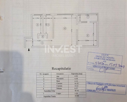 DE VANZARE-APARTAMENT 2 CAMERE-MIRCEA CEL BATRAN - 1