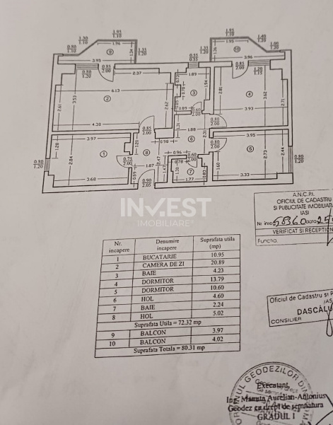 Apartament 3 camere decomandat – 80 mp –mobilat- Nicolina 1(Lidl) - 1
