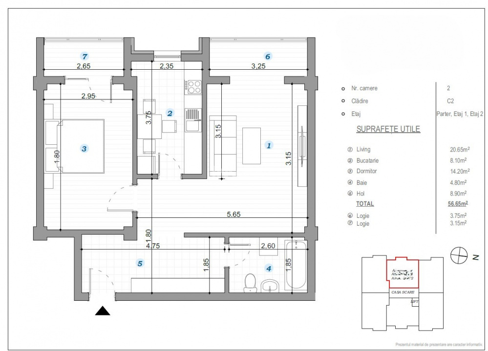 COMISION 0% ! 2 CAMERE DECOMANDAT POPAS PACURARI - 5
