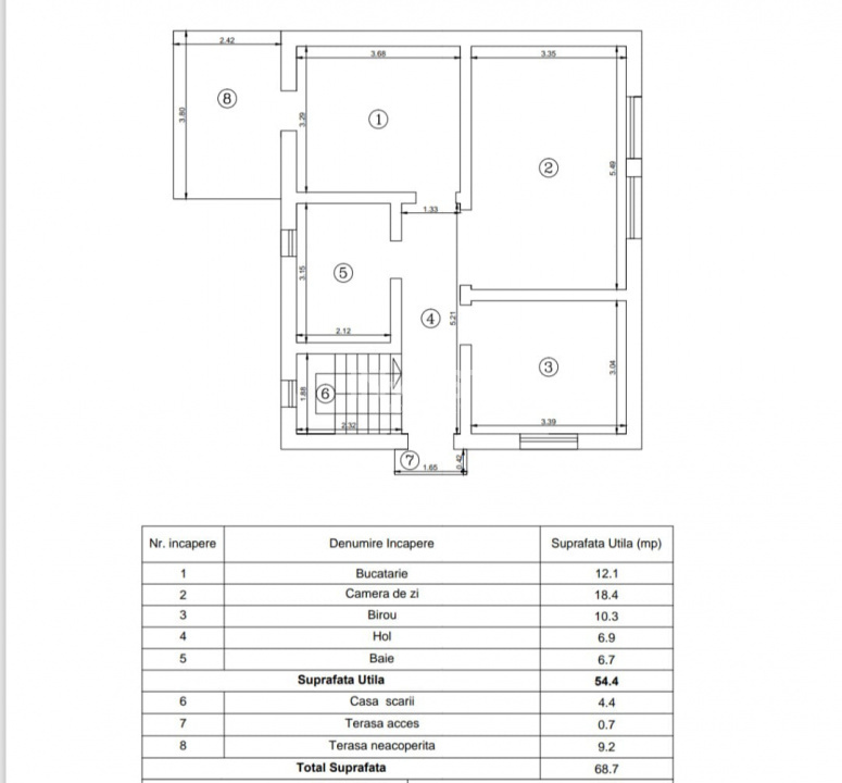 Casă Single 4C Valea Lupului-Iași COMISION 0% - 4